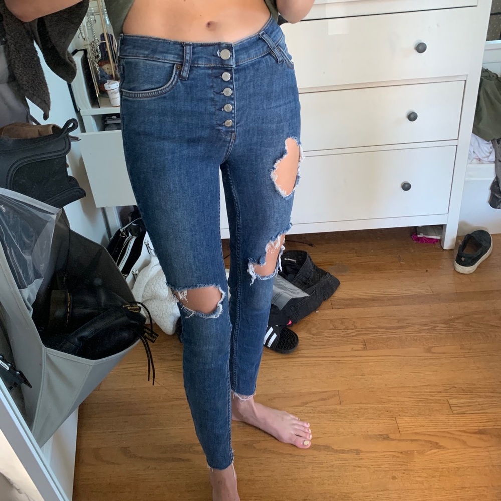Free people ripped jeans